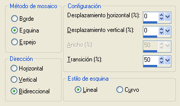 mosaico integrado