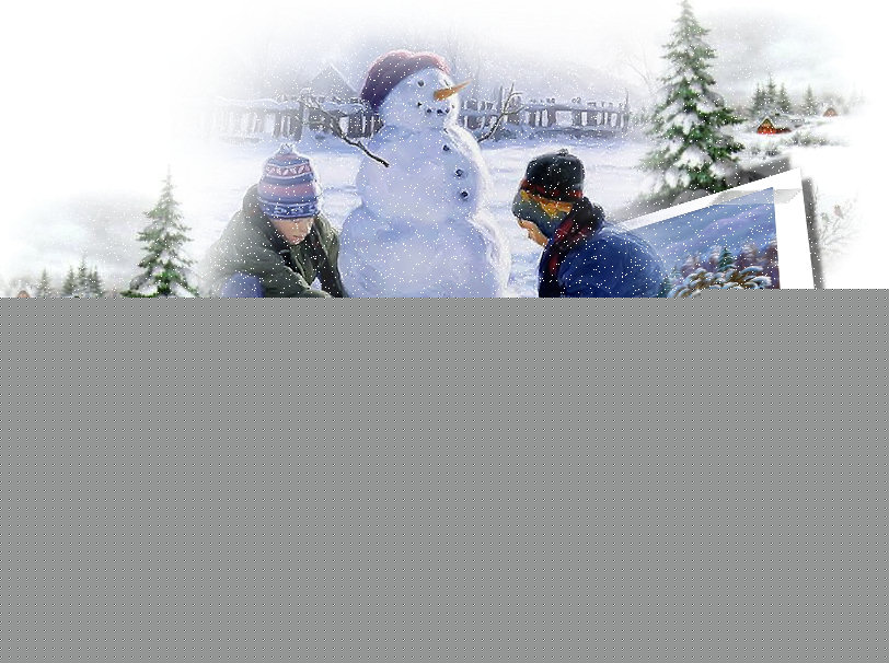 jugar en la nieve