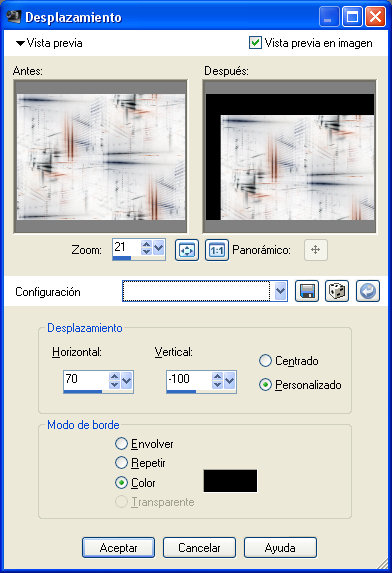 desplazamiento