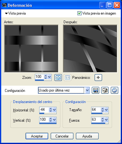 deformacion