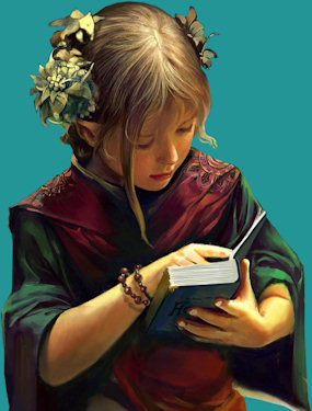 niña leyendo
