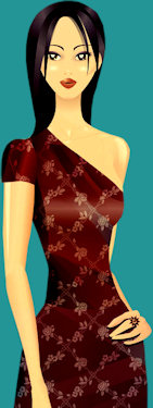 vestido rojo